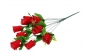 А247/4 Букет бутонов розы бархатных 9 г. с кашкой, 60 см, уп.20 - 51Г