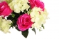 А336/7 Букет розы флористической с гортензией 13г.+5 вет., 45см, уп.20 - 54G