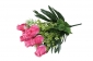 А250/3 Букет роз флористических 7г.+3 ветки+3листа, 55см, уп.10 (Р)