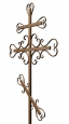Крест ажурный средний покраска антик