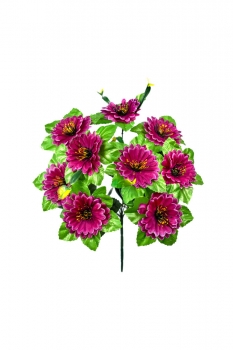 А265/2 Букет георгинов с черной серединкой 9г., 50см, уп.40 - 43Д