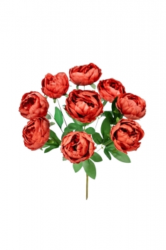 А313/8 Букет пионов флористических 9г., 50см, уп.10 - 44Ж