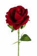 Е103/2 Роза бархатная на стебле 65см (бордо), уп.120
